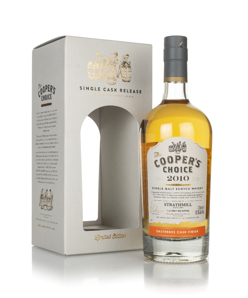 Strathmill 11 Year Old 2010 (cask 8017063) - The Cooper's Choice (The Vintage Malt Whisky Co.) 70cl product image