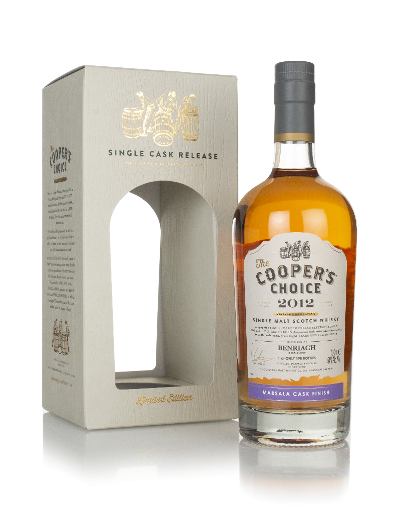 Benriach 8 Year Old 2012 (cask 800216) - The Cooper's Choice (The Vintage Malt Whisky Co.) 70cl product image