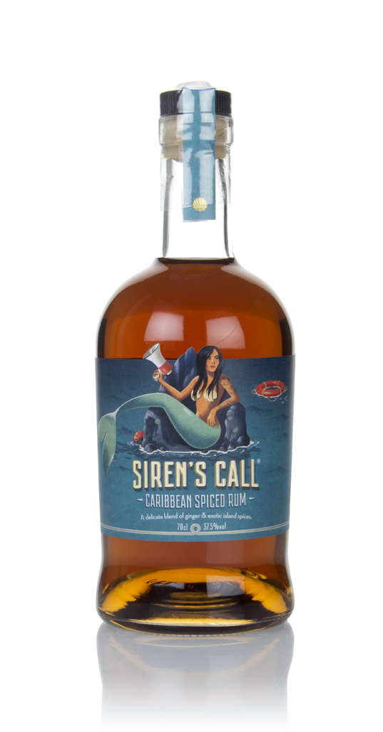 Siren's Call Caribbean Spiced Rum 70cl product image