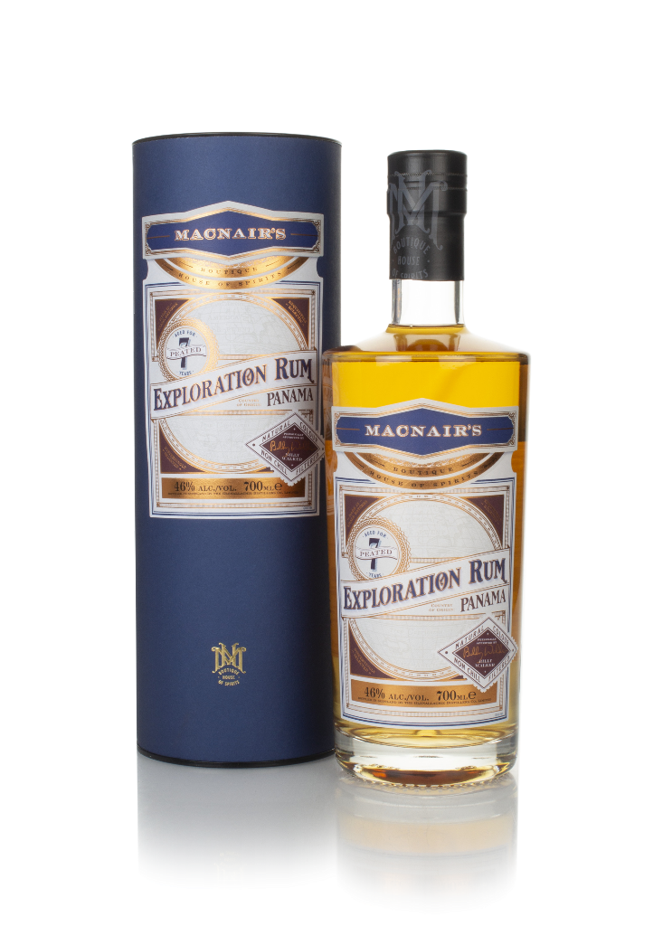 MacNair's Exploration Rum Panama 7 Year Old Peated 70cl product image