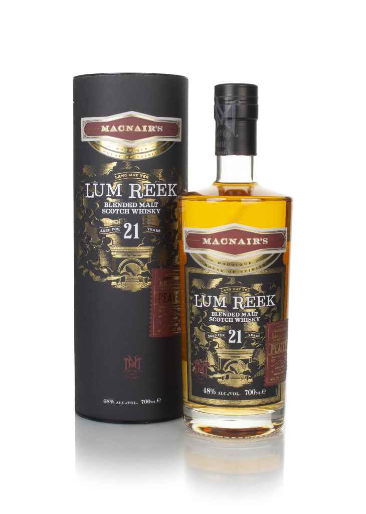 ウイスキー MACNAIR'S RUM REEK21 YEARS OLD MacNair's Lum Reek 21 Year Old (Old Bottling) 70cl Whisky