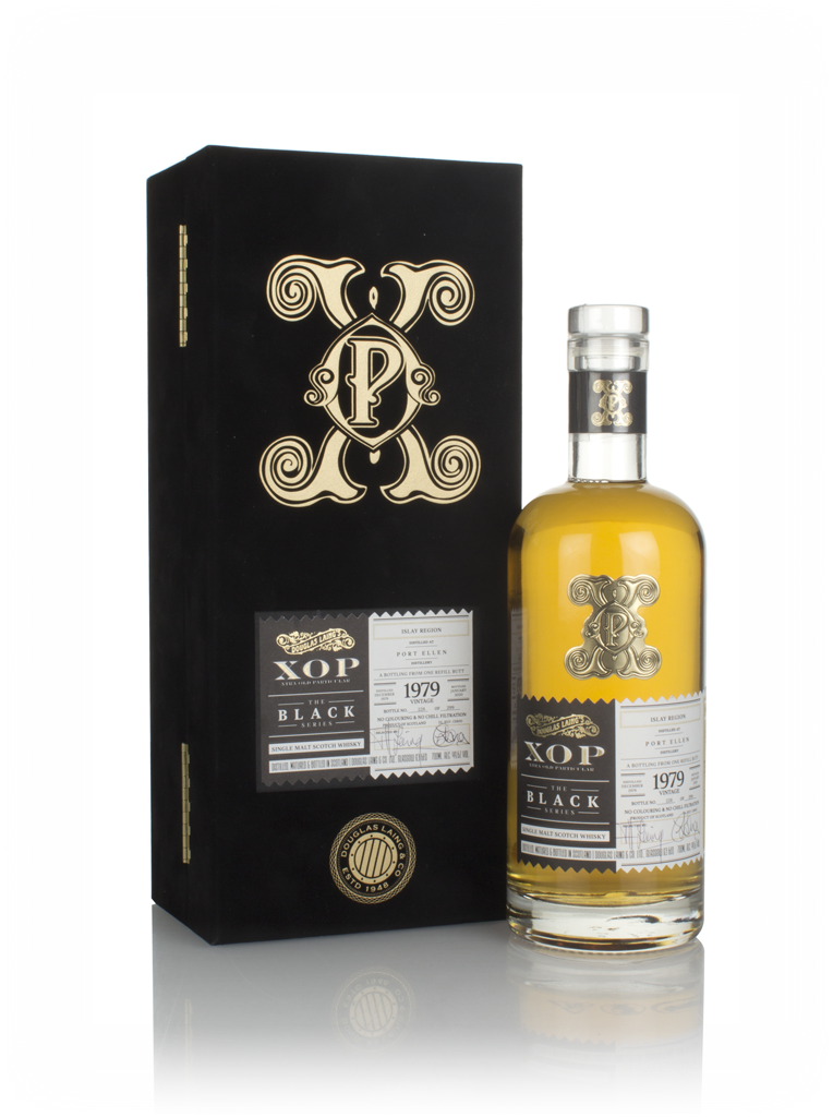 Port Ellen 40 Year Old 1979 - Xtra Old Particular The Black Series (Douglas Laing) 70cl product image