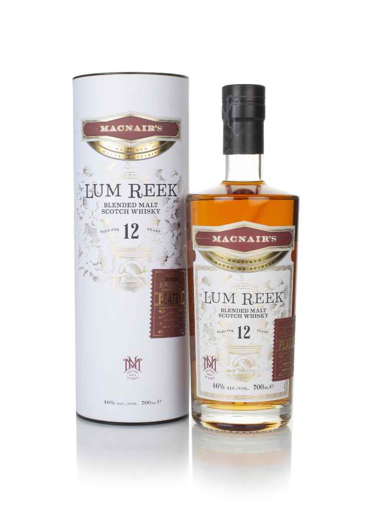 MacNair's Lum Reek 12 Year Old 70cl product image