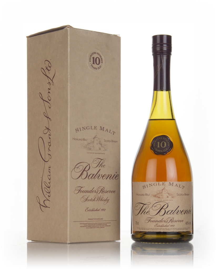 Balvenie 10 Year Old Founder's Reserve - Cognac Bottle 70cl product image