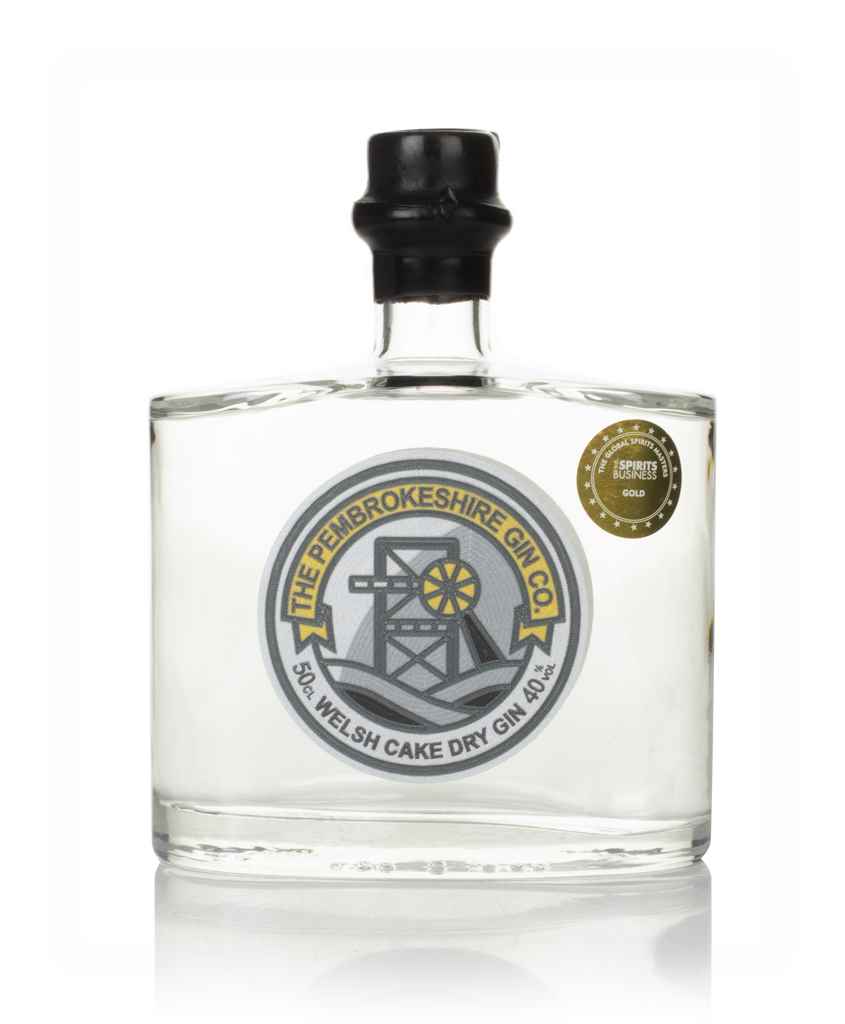 The Pembrokeshire Gin Co. Welsh Cake Dry Gin 50cl product image