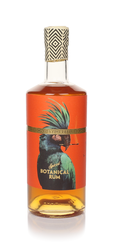 One-Eyed Rebel Spiced Botanical Rum 70cl product image