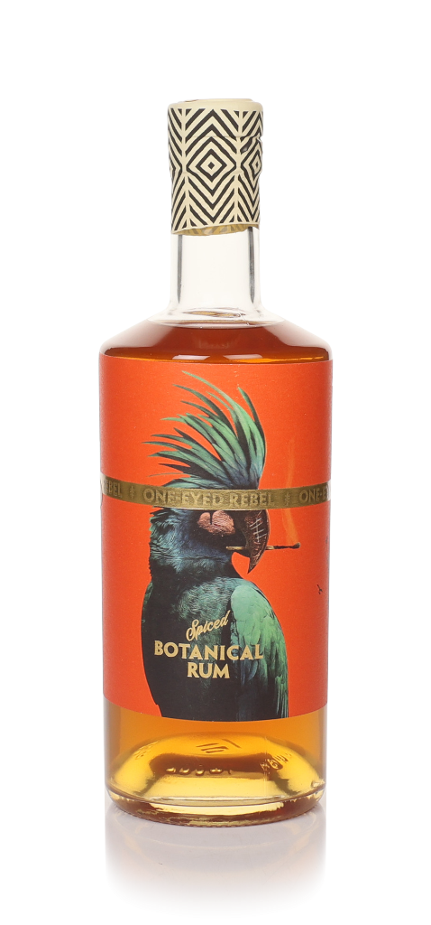 One-Eyed Rebel Spiced Botanical Rum 70cl product image