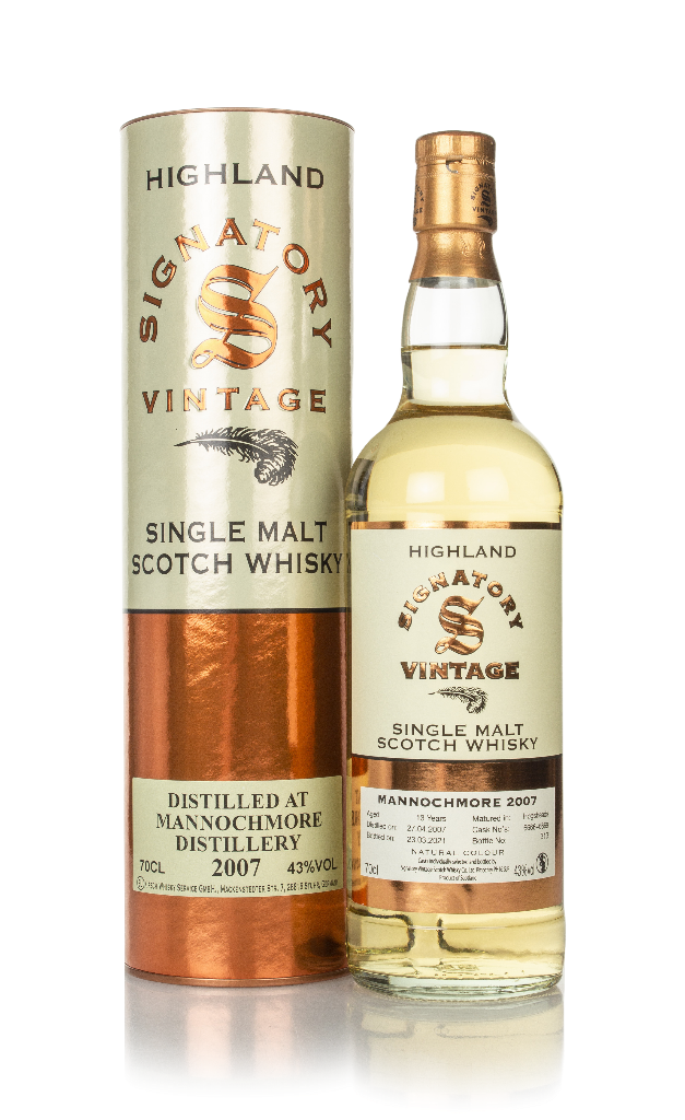 Mannochmore 13 Year Old 2007 (casks 6666 & 6669) - Signatory 70cl product image