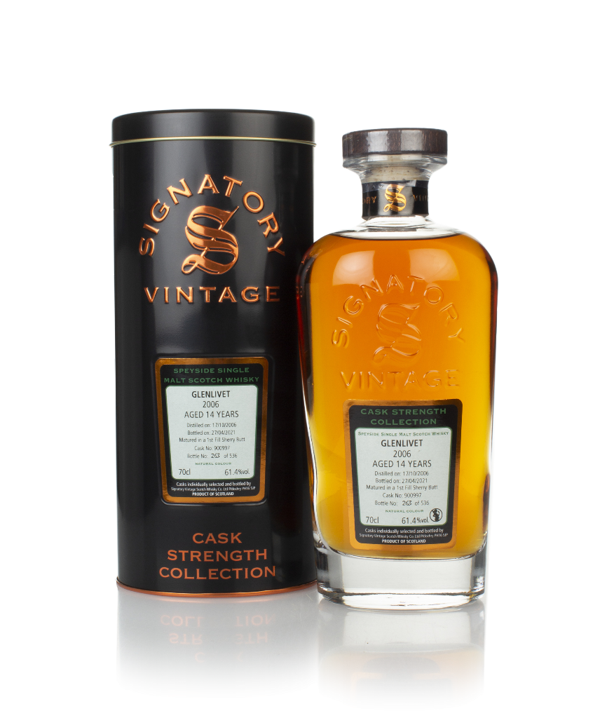 Glenlivet 14 Year Old 2006 (cask 900997) - Cask Strength Collection (Signatory) 70cl product image