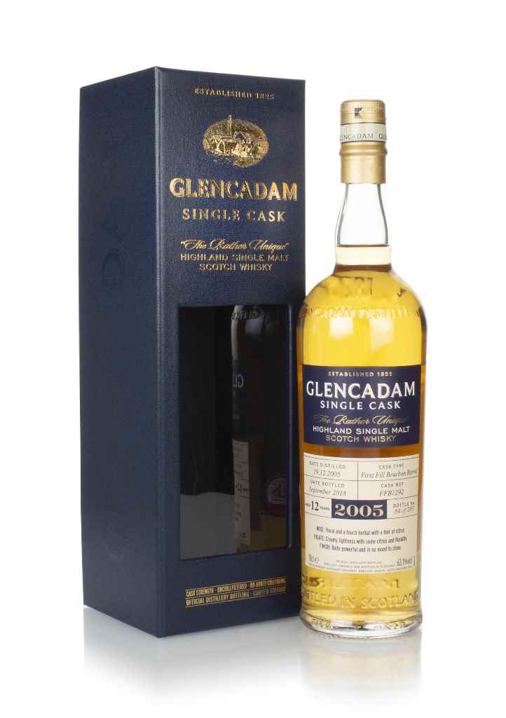 Glencadam 12 Year Old 2005 (cask 1292) 70cl product image