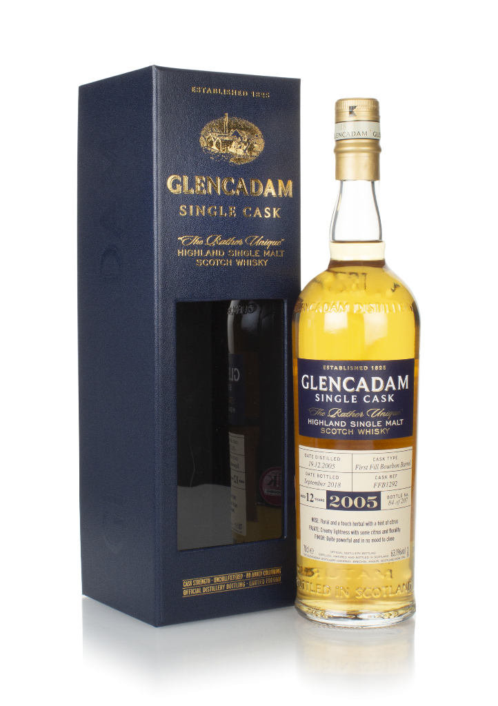 Glencadam 12 Year Old 2005 (cask 1292) 70cl product image