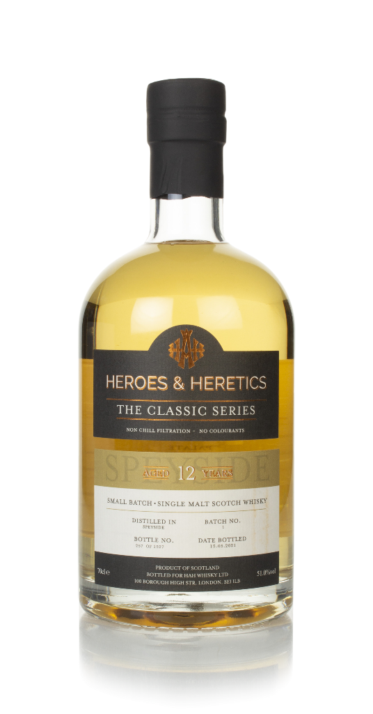 Speyside 12 Year Old - The Classic Series (Heroes & Heretics) 70cl product image