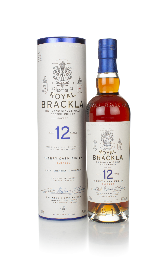 Royal Brackla 12 Year Old Oloroso Sherry Cask Finish 70cl product image