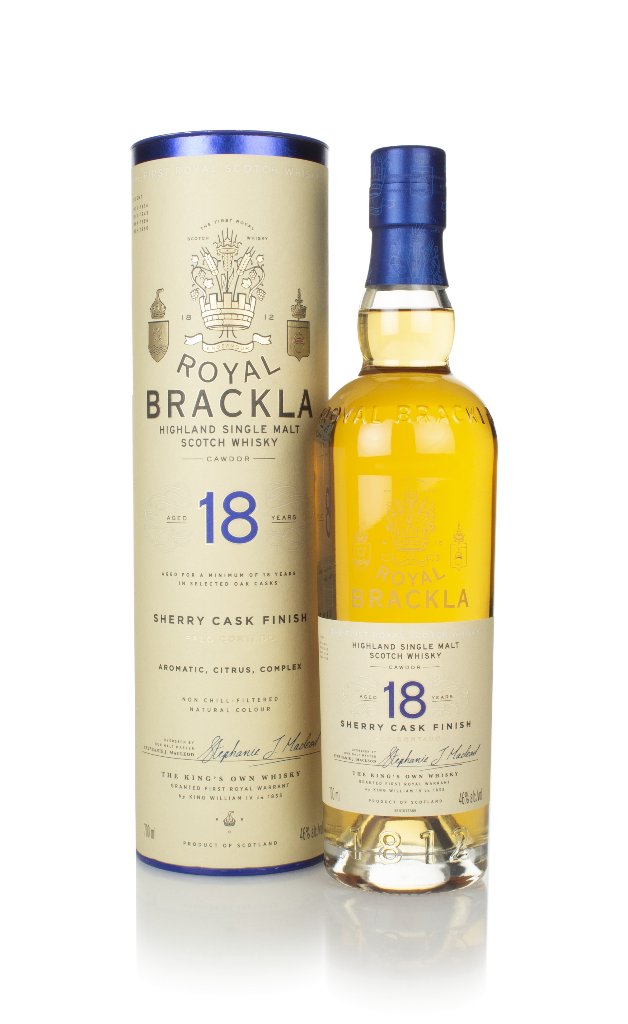 Royal Brackla 18 Year Old Palo Cortado Sherry Cask Finish 70cl product image