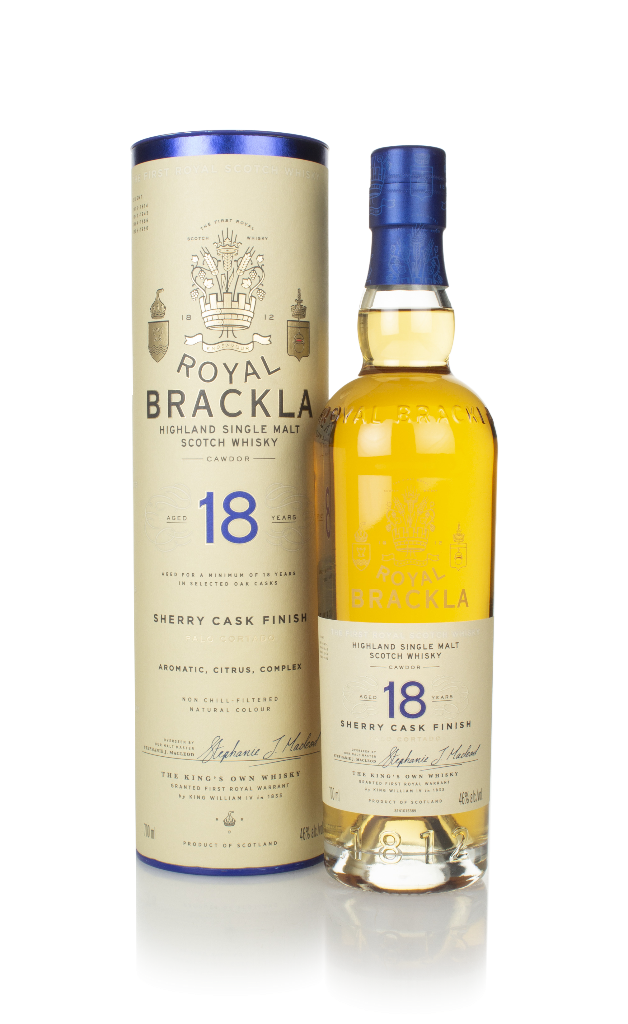 Royal Brackla 18 Year Old Palo Cortado Sherry Cask Finish 70cl product image