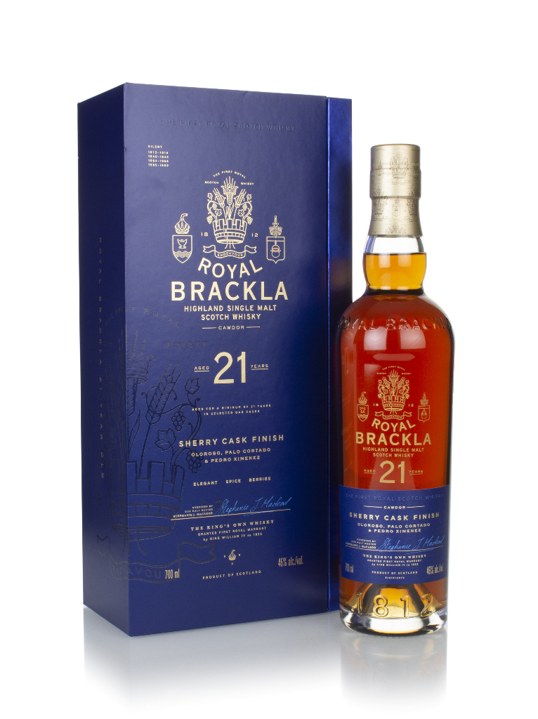 Royal Brackla 21 Year Old Sherry Cask Finish 70cl product image