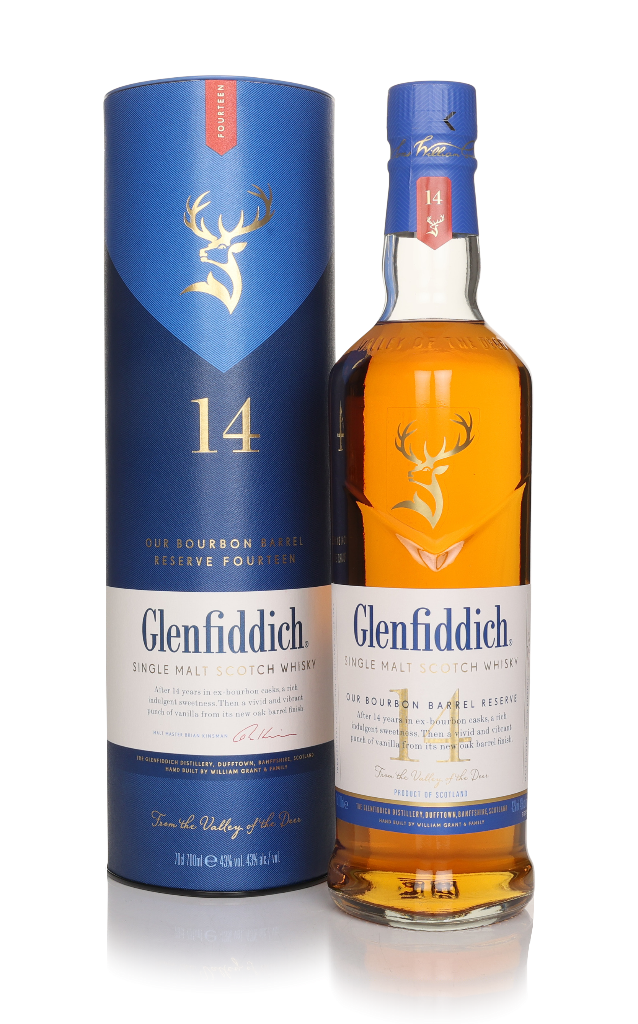 Glenfiddich 14 Year Old - Bourbon Barrel Reserve 70cl product image