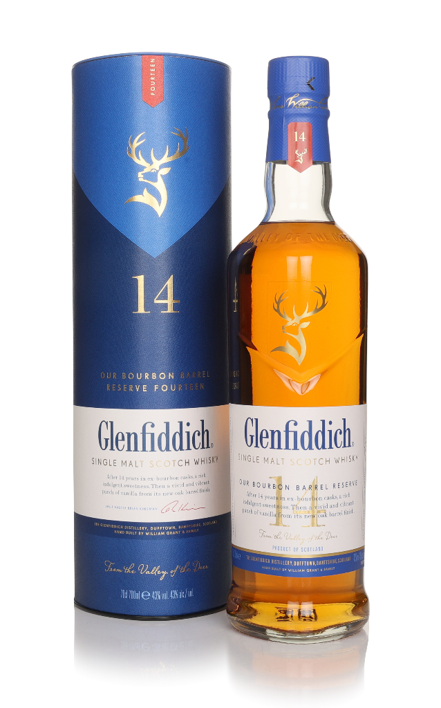Glenfiddich 14 Year Old - Bourbon Barrel Reserve 70cl product image
