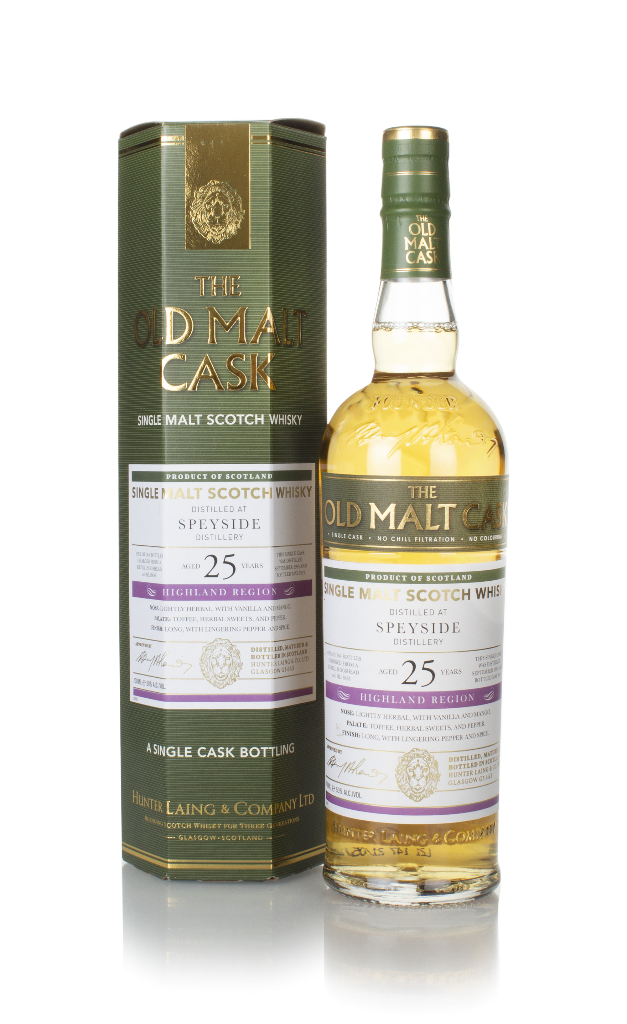 Speyside 25 Year Old 1995 (cask 18698) - Old Malt Cask (Hunter Laing) 70cl product image