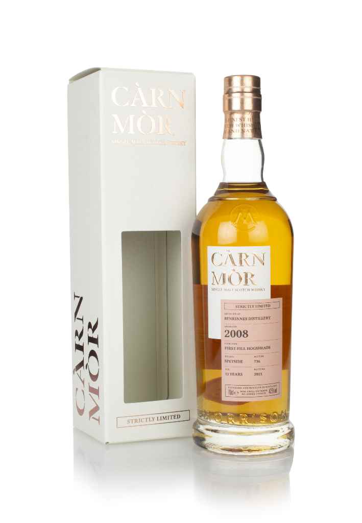 Benrinnes 12 Year Old 2008 - Strictly Limited (Càrn Mòr) 70cl product image