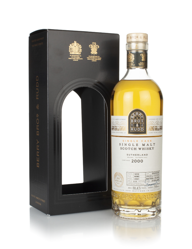 Sutherland 2000 (bottled 2021) (cask 1432) - Berry Bros. & Rudd 70cl product image