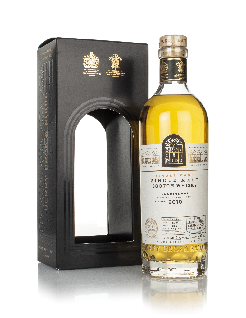 Lochindaal 10 Year Old 2010 (cask 4348) - Berry Bros. & Rudd 70cl product image