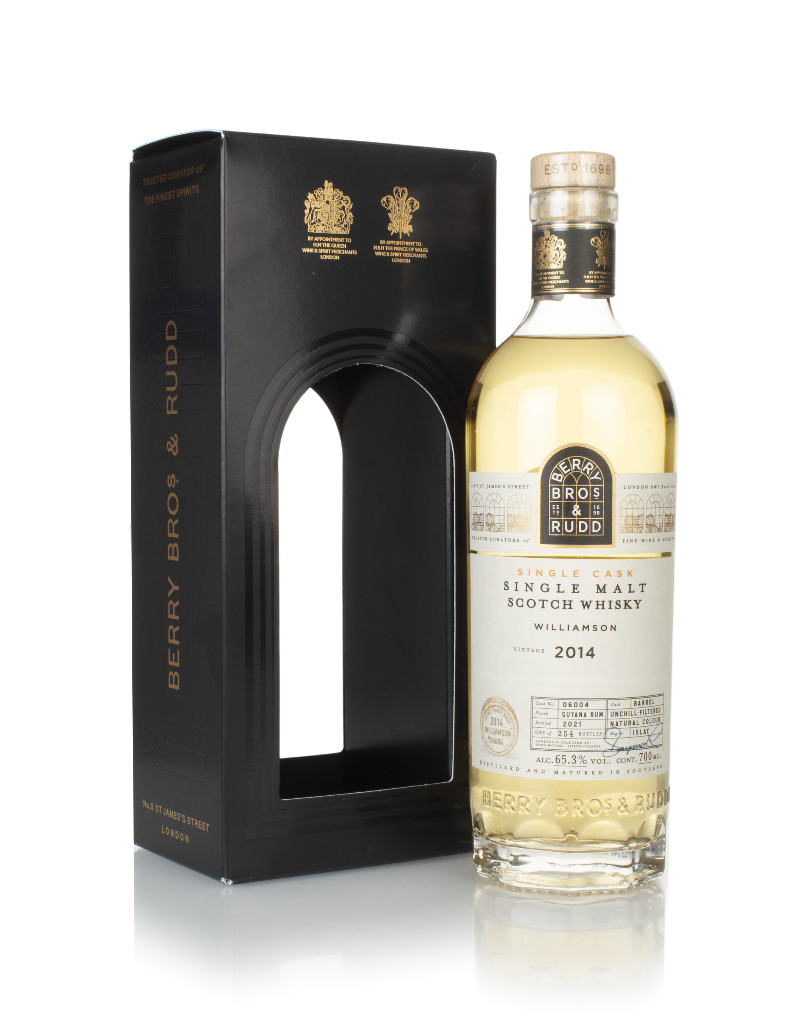 Williamson 2014 (bottled 2021) (cask 06004) - Berry Bros. & Rudd 70cl product image
