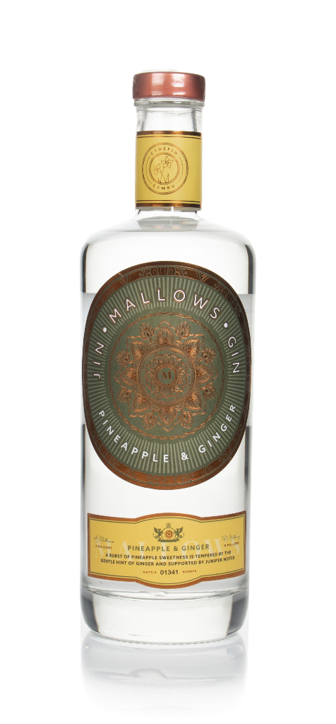 Mallows Pineapple & Ginger Gin 70cl product image