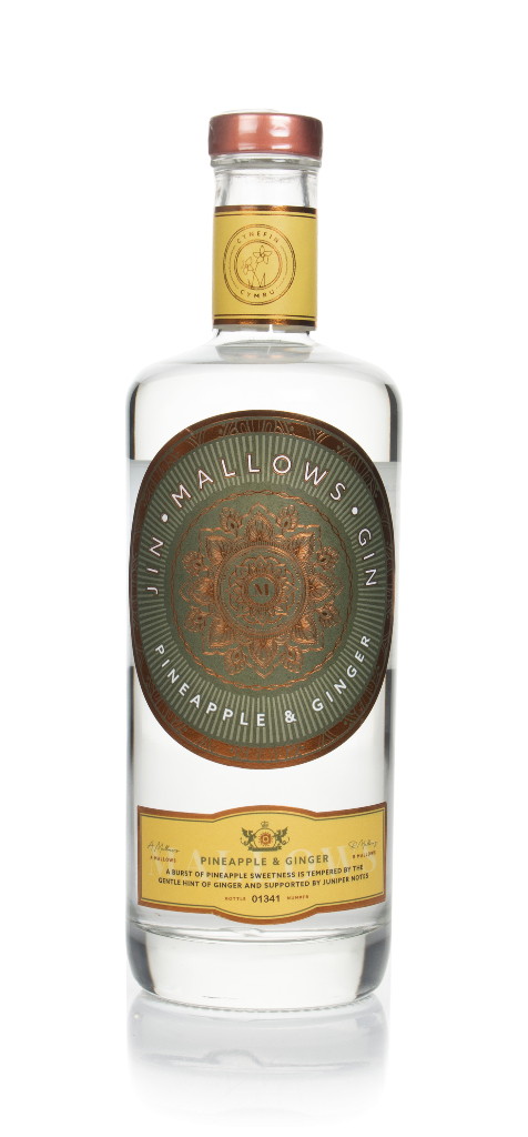 Mallows Pineapple & Ginger Gin 70cl product image