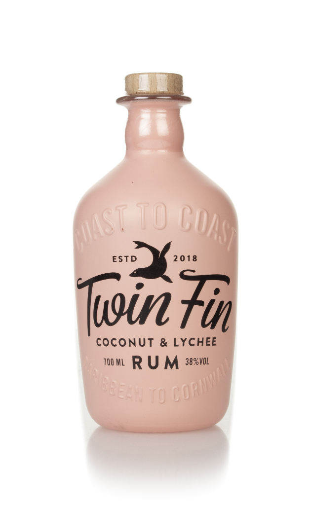 Twin Fin Coconut & Lychee Spiced Rum 70cl product image