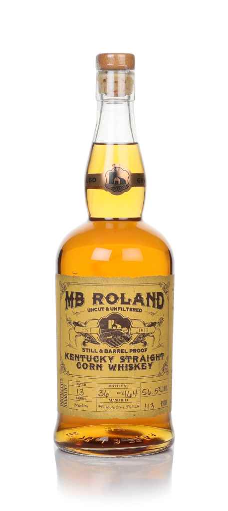 MB Roland Straight Corn Whiskey 70cl product image