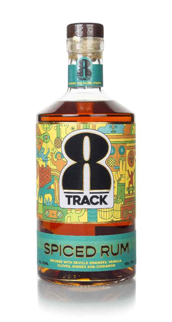 8Track Spiced Rum 70cl product image