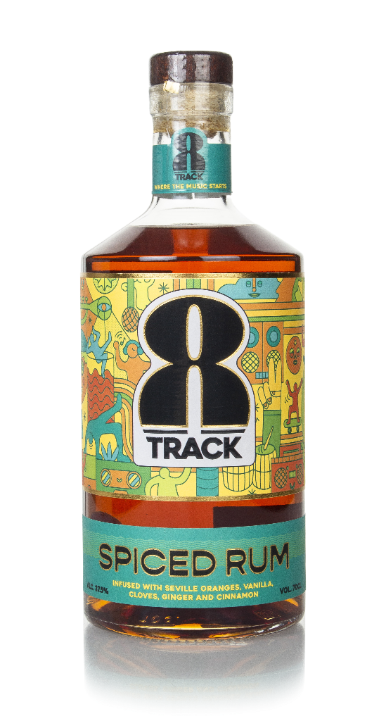 8Track Spiced Rum 70cl product image