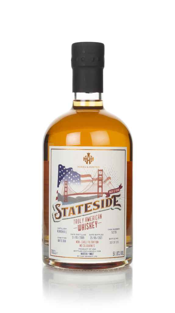 Heaven Hill 11 Year Old 2009 (cask 152735) - Stateside (Heroes & Heretics) - Master of Malt Exclusive 70cl product image