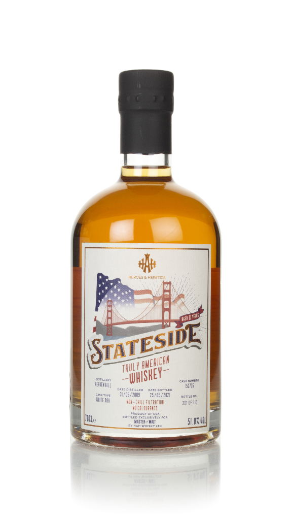 Heaven Hill 11 Year Old 2009 (cask 152735) - Stateside (Heroes & Heretics) - Master of Malt Exclusive 70cl product image