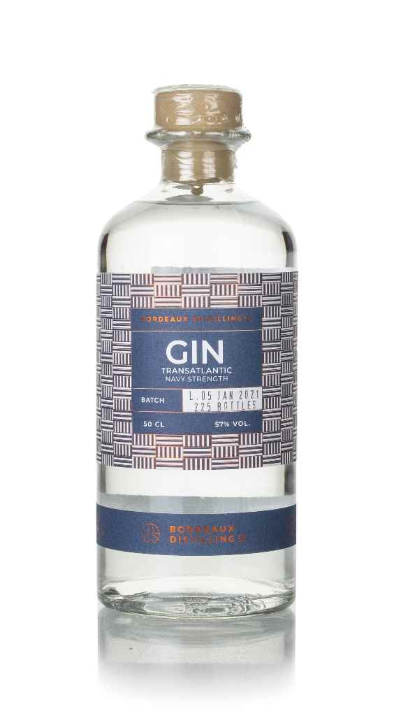 Bordeaux Distilling Co. Transatlantic Navy Strength Gin 50cl product image