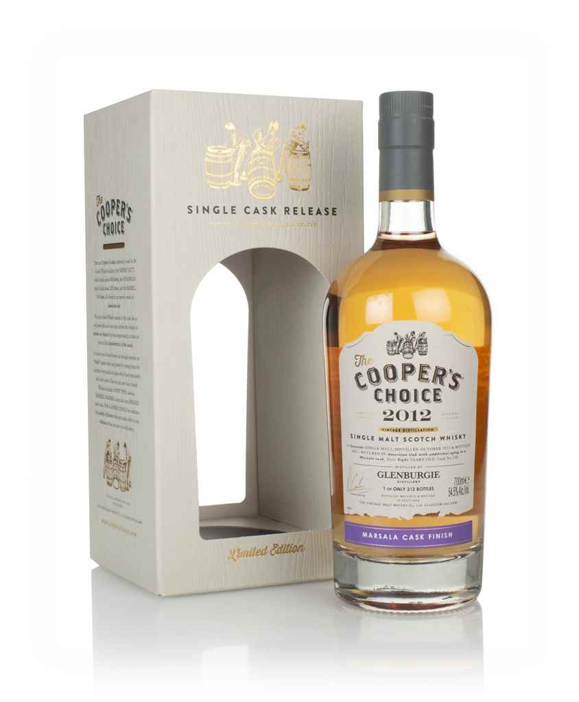 Glenburgie 8 Year Old 2012 (cask 128) - The Cooper's Choice (The Vintage Malt Whisky Co.) 70cl product image