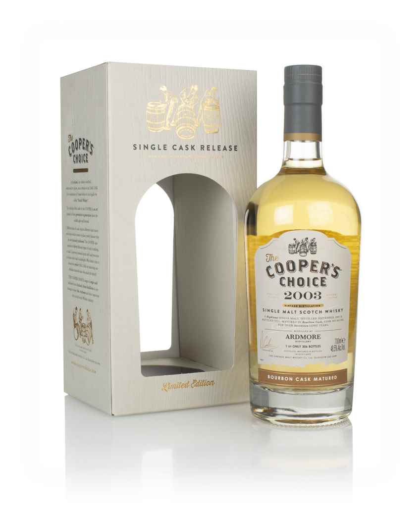 Ardmore 17 Year Old 2003 (cask 801285) - The Cooper's Choice (The Vintage Malt Whisky Co.) 70cl product image