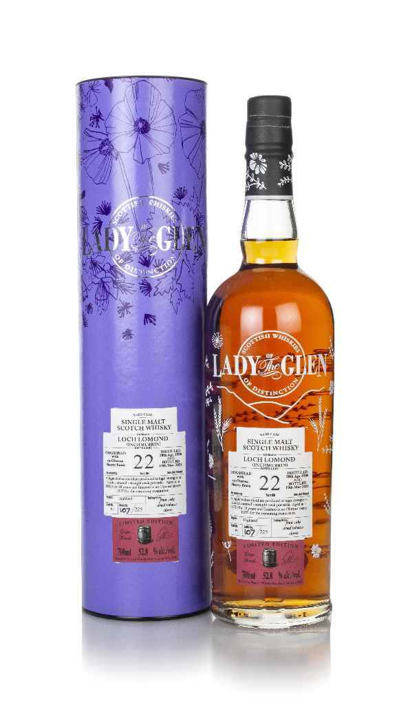 Inchmurrin 22 Year Old 1998 (cask 1) - Lady of the Glen (Hannah Whisky Merchants) 70cl product image