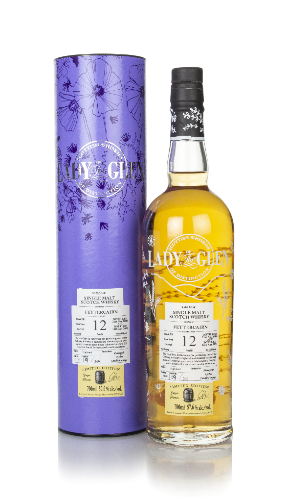 Fettercairn 12 Year Old 2008 (cask 5120) - Lady of the Glen (Hannah Whisky Merchants) 70cl product image