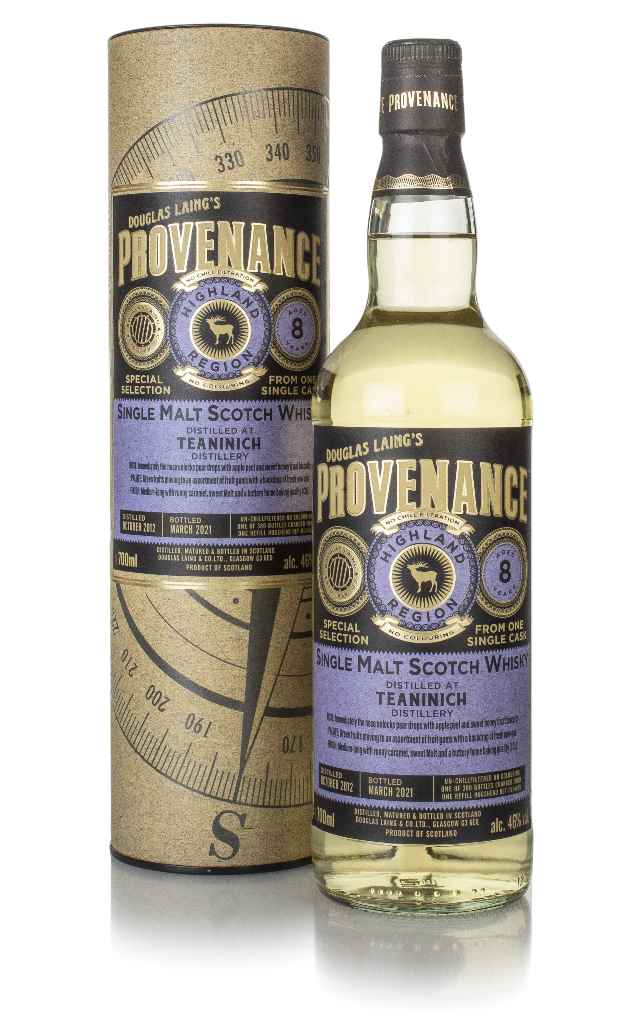 Teaninich 8 Year Old 2012 (cask 14679) - Provenance (Douglas Laing) 70cl product image