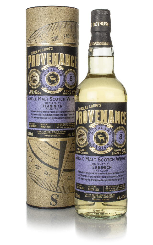 Teaninich 8 Year Old 2012 (cask 14679) - Provenance (Douglas Laing) 70cl product image