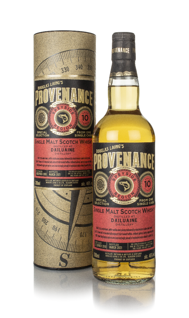 Dailuaine 10 Year Old 2010 (cask 14627) - Provenance (Douglas Laing) 70cl product image