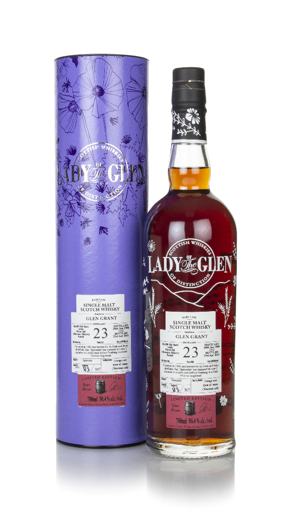 Glen Grant 23 Year Old 1998 (cask 9711) - Lady of the Glen (Hannah Whisky Merchants) 70cl product image
