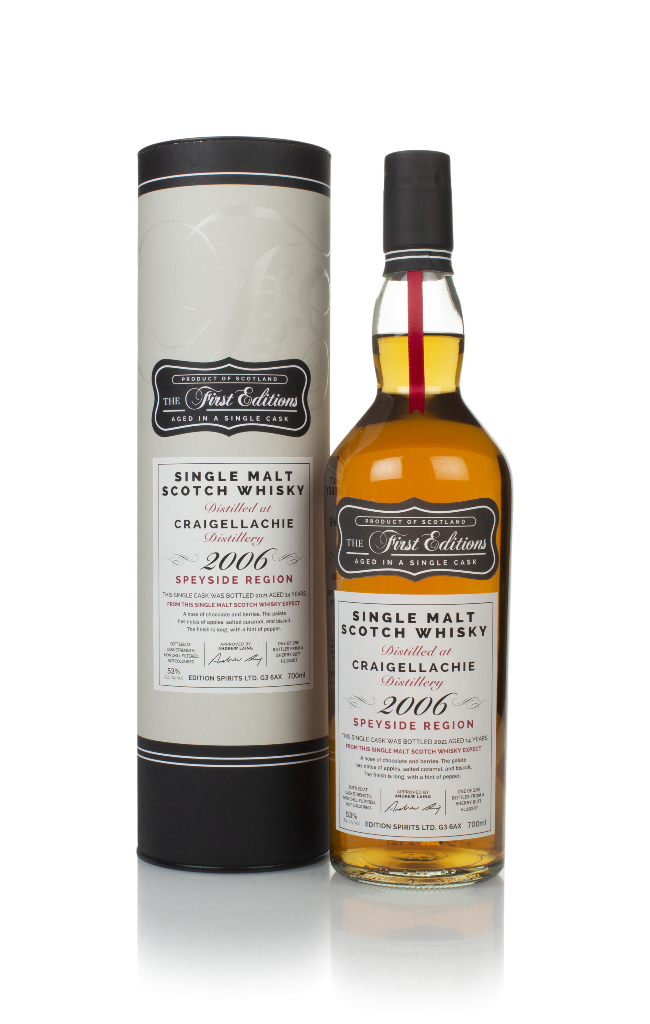 Craigellachie 14 Year Old 2006 (cask 18207) - The First Editions (Hunter Laing) 70cl product image