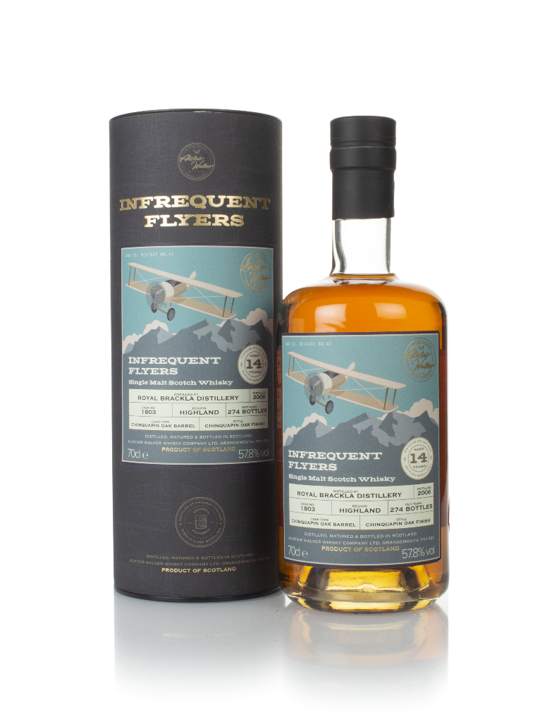 Royal Brackla 14 Year Old 2006 (cask 1803) - Infrequent Flyers (Alistair Walker) 70cl product image