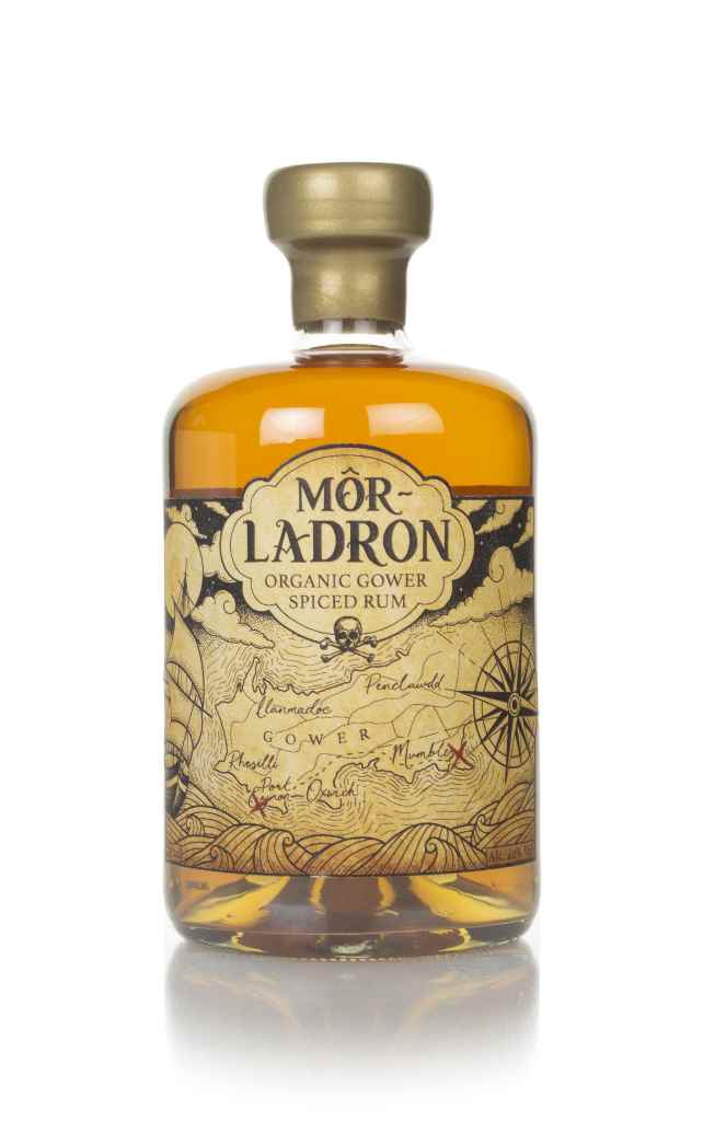 Môr-Ladron Organic Gower Spiced Rum 70cl product image