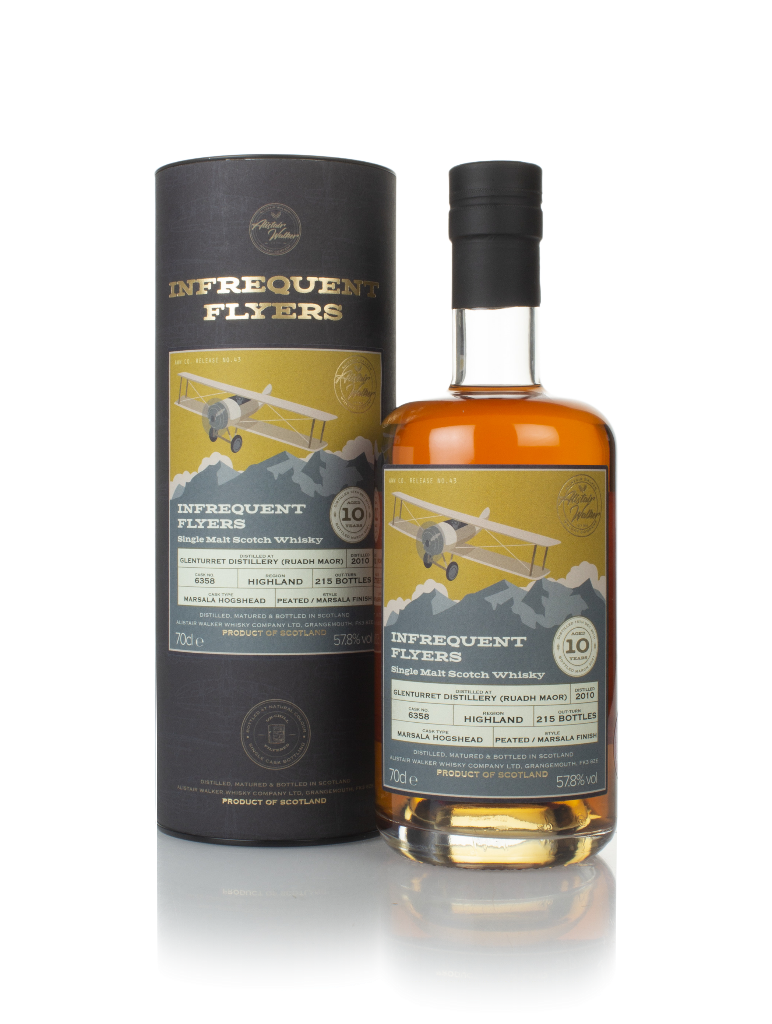 Ruadh Maor 10 Year Old 2010 (cask 6358) - Infrequent Flyers (Alistair Walker) 70cl product image