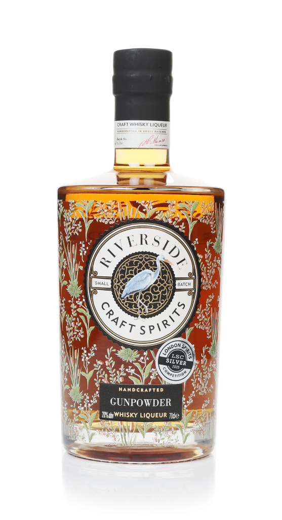 Riverside Gunpowder Whisky Liqueur 70cl product image
