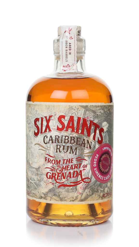 Six Saints Caribbean Rum Pedro Ximénez Cask Finish 70cl product image
